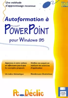 Couverture du produit · PowerPoint 7 pour Windows 95
