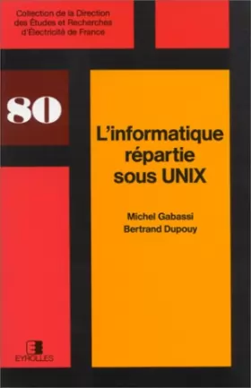 Couverture du produit · L'Informatique répartie sous Unix