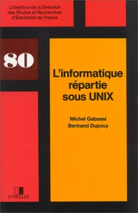 Couverture du produit · L'Informatique répartie sous Unix