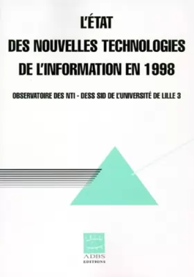 Couverture du produit · L'état des nouvelles technologies de l'information en 1998, numéro 17