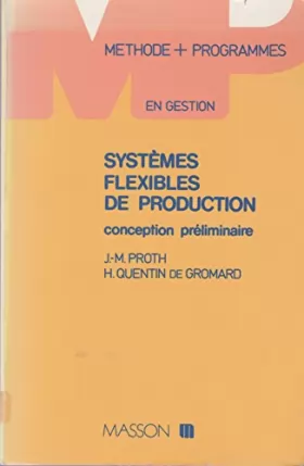 Couverture du produit · Systèmes flexibles de production