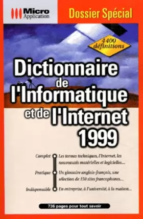 Couverture du produit · Dictionnaire de l'informatique et de l'Internet