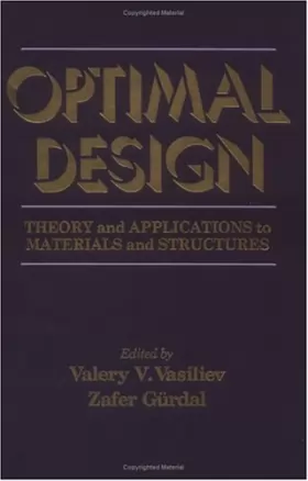 Couverture du produit · Optimal Design: Theory and Applications to Materials and Structures