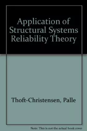 Couverture du produit · Application of Structural Systems Reliability Theory