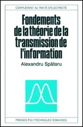 Couverture du produit · Fondements de la théorie de la transmission de l'information