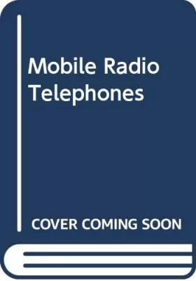 Couverture du produit · Mobile Radio Telephones