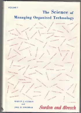 Couverture du produit · Science of Managing Organized Technology