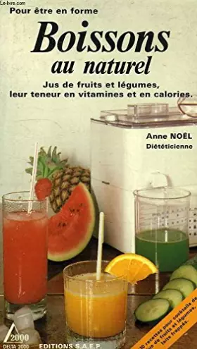 Couverture du produit · Boissons au naturel