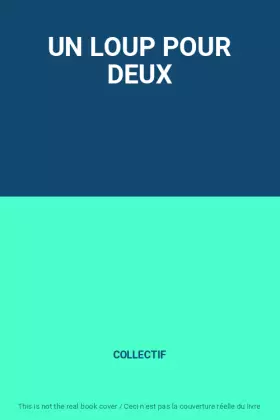Couverture du produit · UN LOUP POUR DEUX