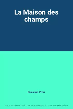 Couverture du produit · La Maison des champs