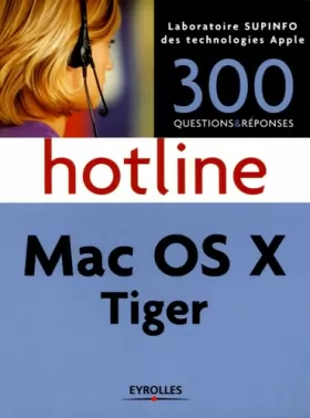 Couverture du produit · Mac OS X Tiger : Hotline