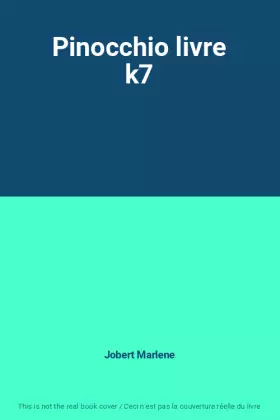 Couverture du produit · Pinocchio livre k7