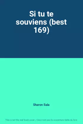 Couverture du produit · Si tu te souviens (best 169)