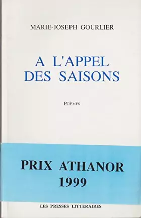 Couverture du produit · À l'appel des saisons : Poèmes