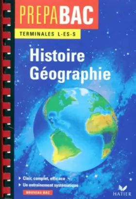 Couverture du produit · Histoire-géographie, terminales L, ES, S