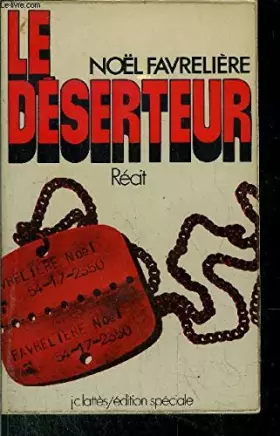 Couverture du produit · LE DESERTEUR