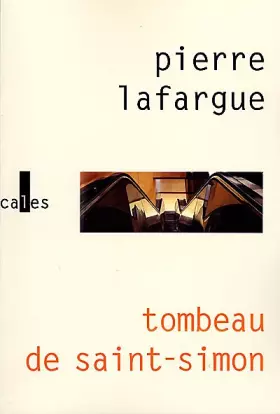 Couverture du produit · Tombeau de Saint-Simon