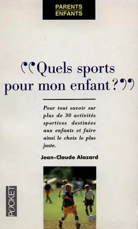 Couverture du produit · Quels sports pour mon enfant ?