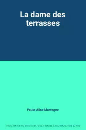 Couverture du produit · La dame des terrasses