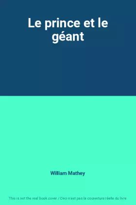 Couverture du produit · Le prince et le géant