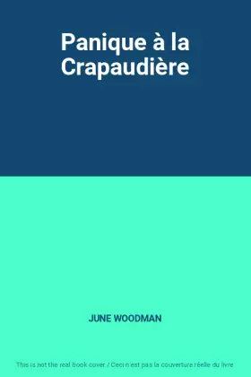 Couverture du produit · Panique à la Crapaudière