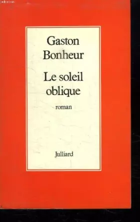 Couverture du produit · le soleil oblique