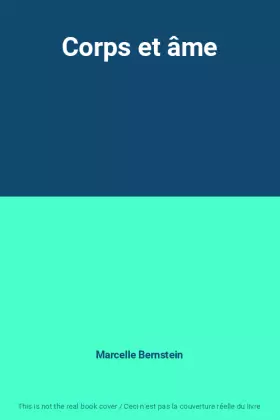Couverture du produit · Corps et âme
