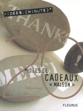 Couverture du produit · Idées de cadeaux "maison"