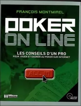 Couverture du produit · Smir - 19446 - Livre - Poker Line les conseils d'un pro pour jouer sur internet par F. Montmirel