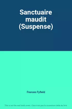 Couverture du produit · Sanctuaire maudit (Suspense)