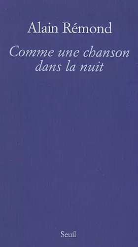 Couverture du produit · Comme une chanson dans la nuit