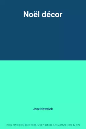 Couverture du produit · Noël décor