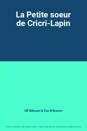 Couverture du produit · La Petite soeur de Cricri-Lapin