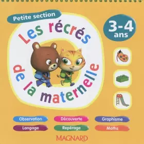 Couverture du produit · Les récrés de la maternelle: Petite section 3-4 ans