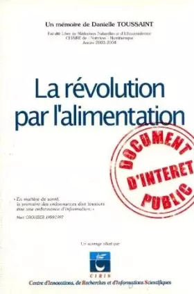 Couverture du produit · La révolution par l'alimentation