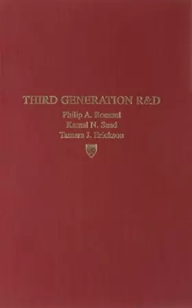 Couverture du produit · Third Generation R & D: Managing the Link to Corporate Strategy