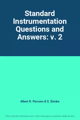 Couverture du produit · Standard Instrumentation Questions and Answers: v. 2