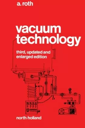 Couverture du produit · Vacuum Technology