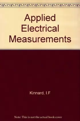 Couverture du produit · Applied Electrical Measurements