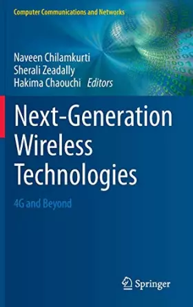 Couverture du produit · Next-Generation Wireless Technologies: 4G and Beyond