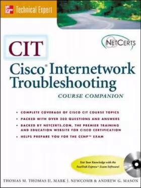 Couverture du produit · CIT: Cisco Internetworking and Troubleshooting (Book/CD-ROM package)