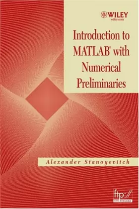 Couverture du produit · Introduction to MATLAB® with Numerical Preliminaries