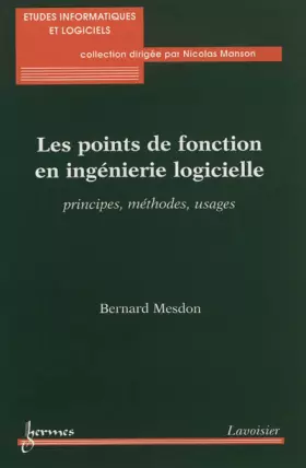 Couverture du produit · Les points de fonction en ingénierie logicielle: Principes, méthodes, usages