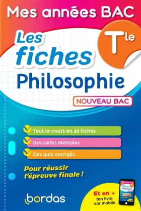 Couverture du produit · Mes années Bac - Les fiches Philosophie Terminale