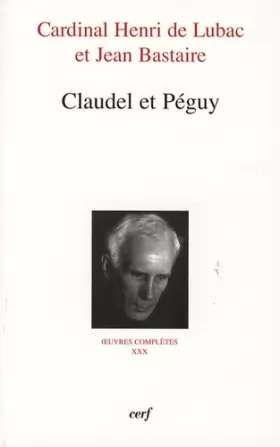 Couverture du produit · Claudel et Péguy