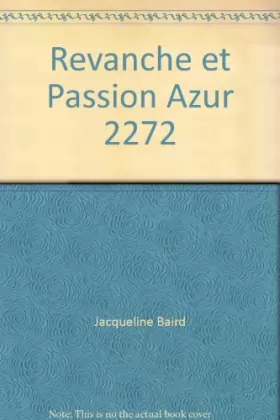 Couverture du produit · Revanche et Passion Azur 2272