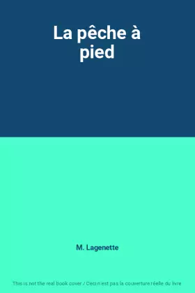 Couverture du produit · La pêche à pied
