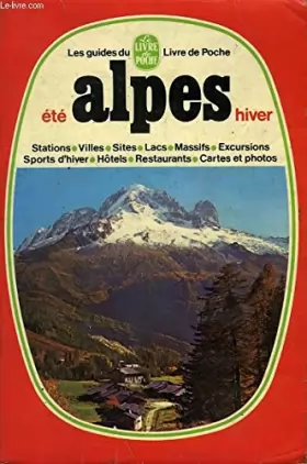 Couverture du produit · Alpes : été - hiver