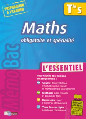 Couverture du produit · MEMOBAC ESSENTIEL MATHS TERM