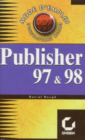 Couverture du produit · Publisher 97 & 98